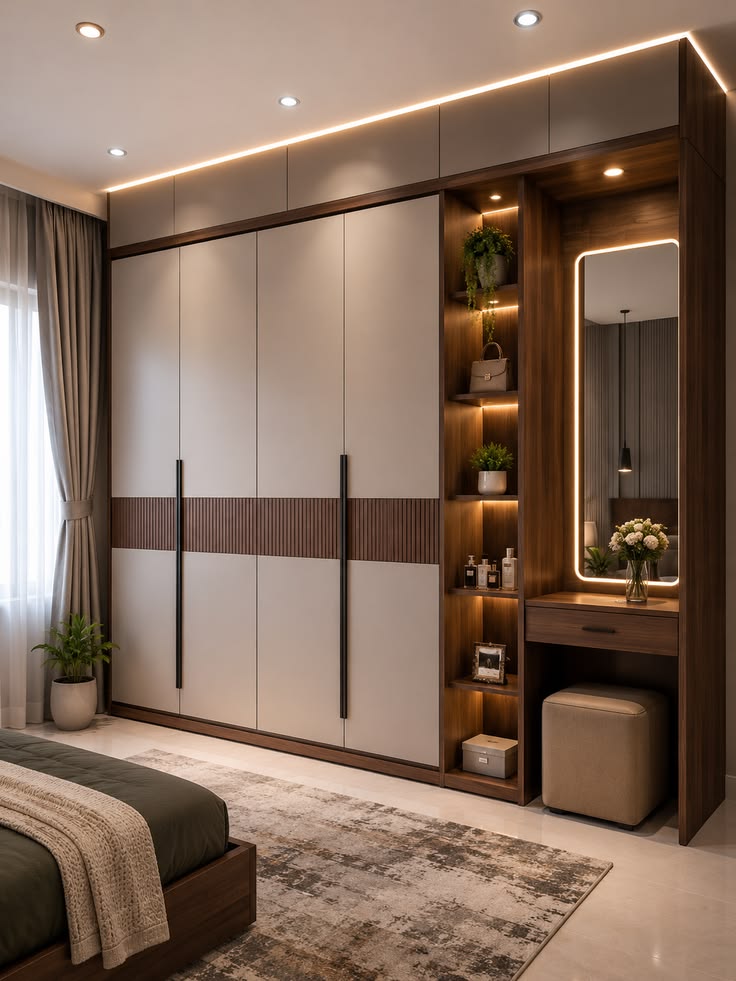 Custom wardrobe interior